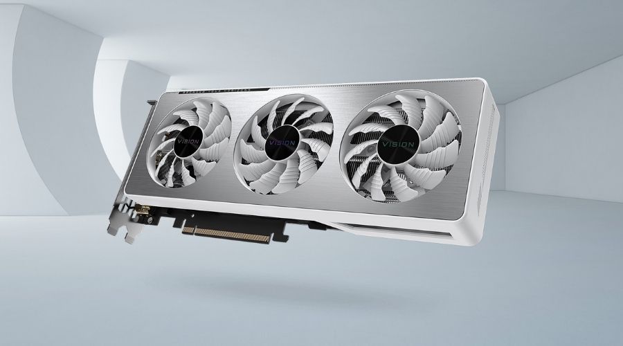 การ์ดจอ Gigabyte GeForce RTX 3060 VISION OC 12GB GDDR6 (LHR) VGA[1ยูส ...
